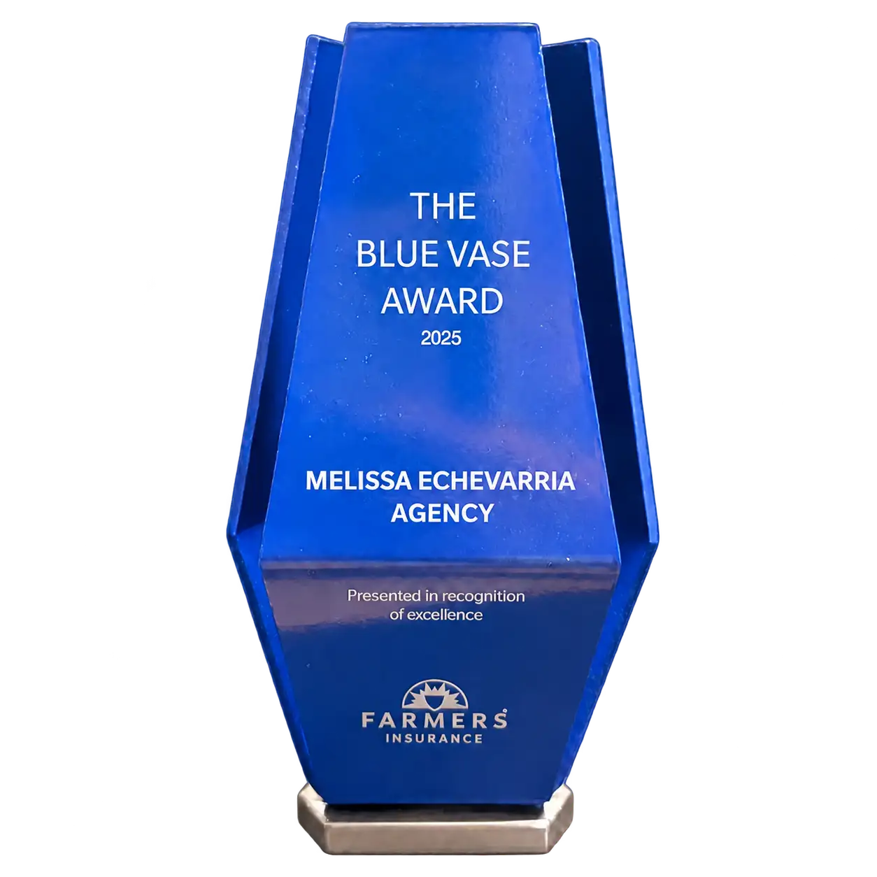 Farmers Blue Vase Award 2025, Melissa Echevarria Agency